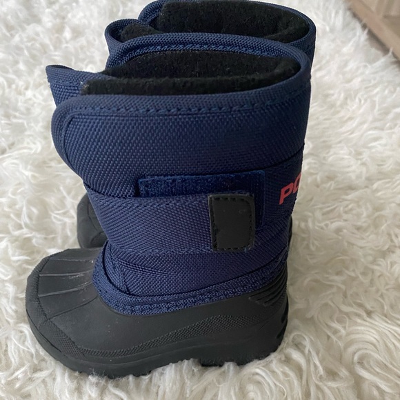 Toddler Boy’s Polo Ralph Lauren Winter Boots Size 5 - Picture 6 of 7